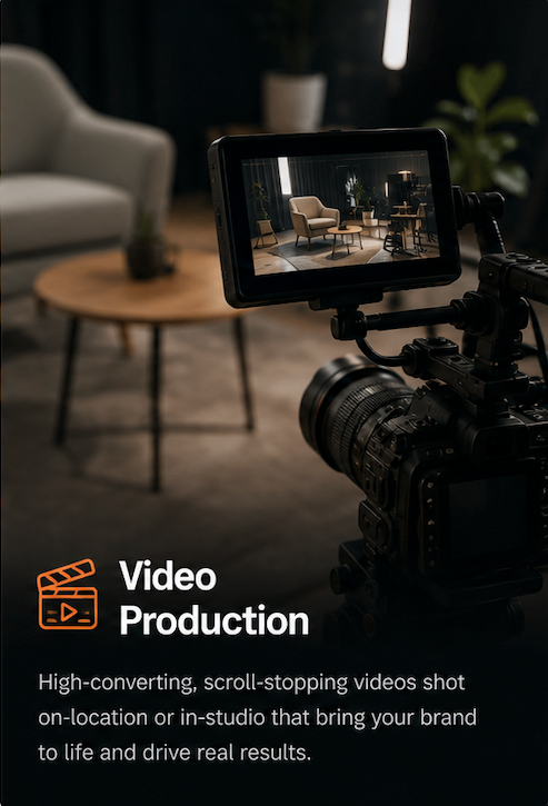 Behind the scenes of a Verido video shoot — camera and talent